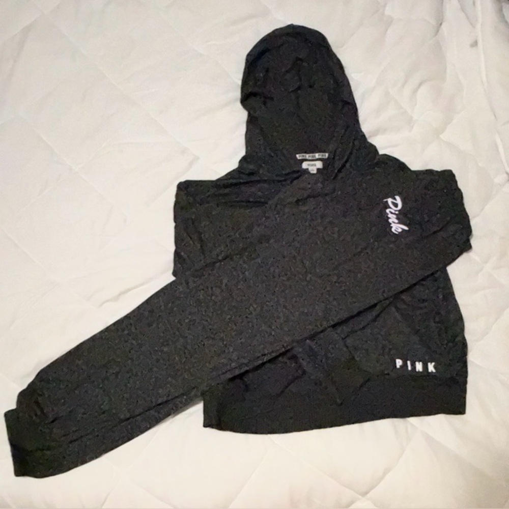 PINK Victoria's Secret Gray Knit Top